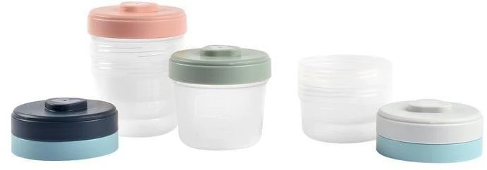 Beaba sujungiami maisto laikymo indeliai, 2x90, 4x150 ml