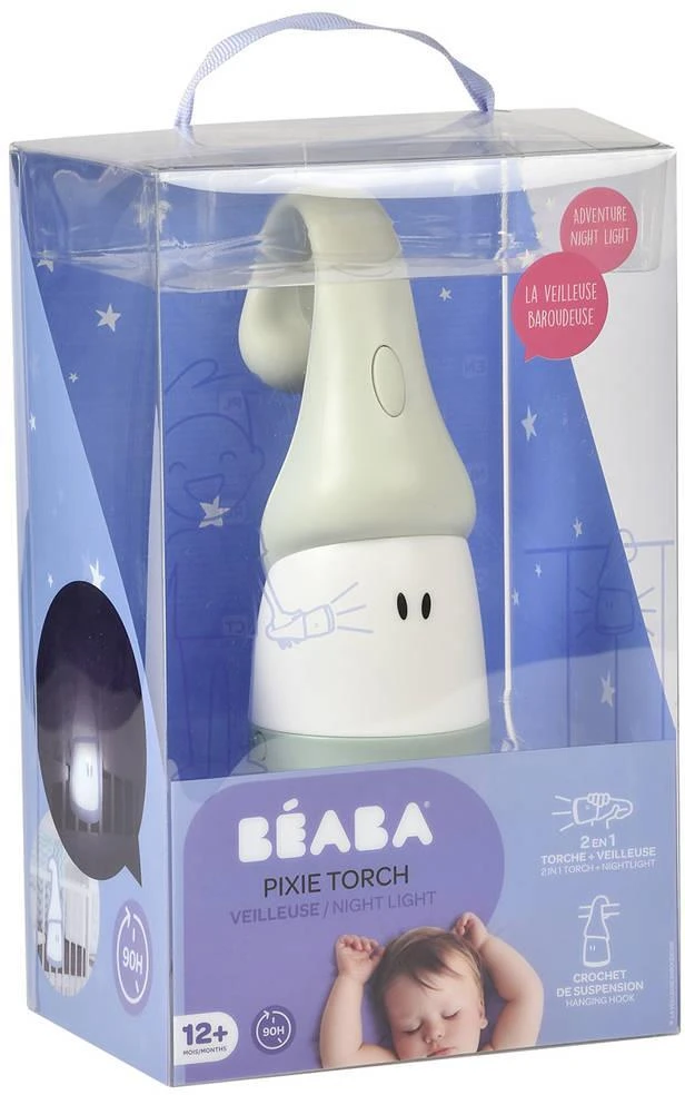 BEABA NAKTINĖ BELAIDĖ LEMPA ŽIBINTAS, SAGE Žalias