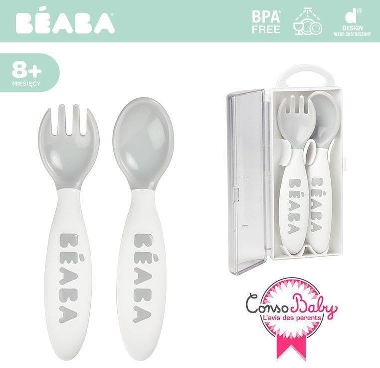 BEABA ERGONOMIŠKI STALO ĮRANKIAI, +8 MĖN., LIGHT MIST