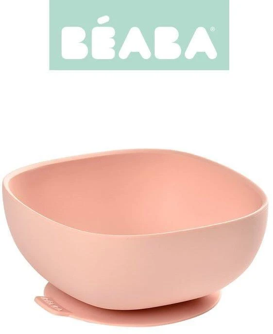 BEABA SILIKONINIS DUGNU PRILIMPANTIS DUBENĖLIS, COTTON CANDY