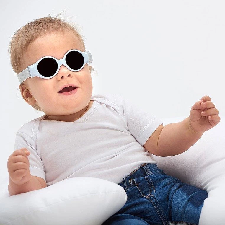 Beaba saulės akiniai kūdikiui, šviesiai mėlyni