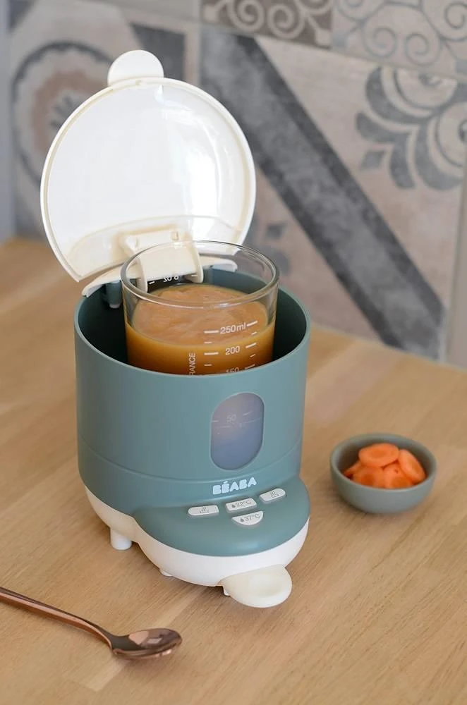 BEABA BIB EXPRESSO MIŠINUKO RUOŠIMO APARATAS IR ŠILDYTUVAS, EUCALYPTUS Žalias