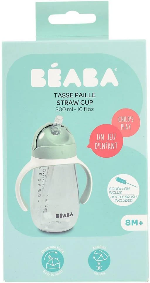 BEABA GERTUVĖ SU ŠIAUDELIU, 300 ML, SAGE Žalias