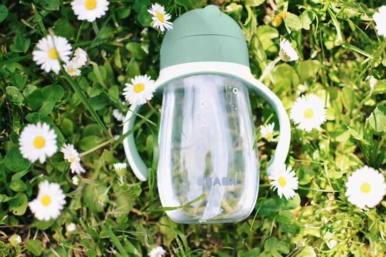 BEABA GERTUVĖ SU ŠIAUDELIU, 300 ML, SAGE Žalias