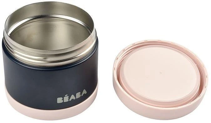 BEABA THERMO MAISTO INDELIS, 500 ML, NIGHT Mėlynas/LIGHT Rožinis