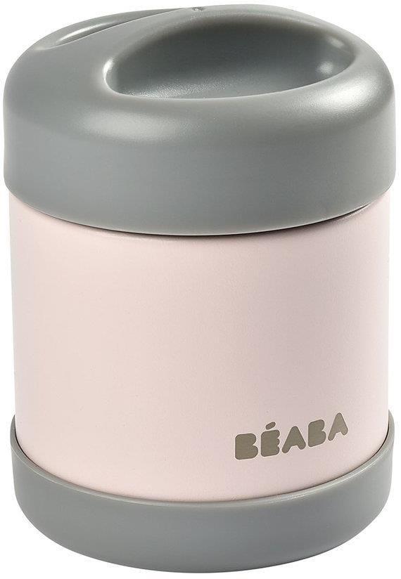 Beaba Thermo maisto indelis, 300 ml, spalva: tamsiai pilka/šviesiai rožinė