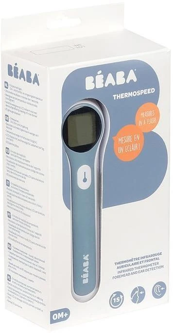 BEABA DAUGIAFUNKCINIS BEKONTAKTIS INFRARAUDONŲJŲ SPINDULIŲ TERMOMETRAS 3IN1