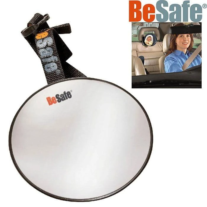 BeSafe stebėjimo veidrodis su tvirtinimo dirželiu