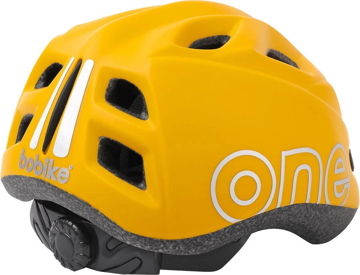 "Bobike ONE Plus" šalmas XS dydžio - mighty mustrard
