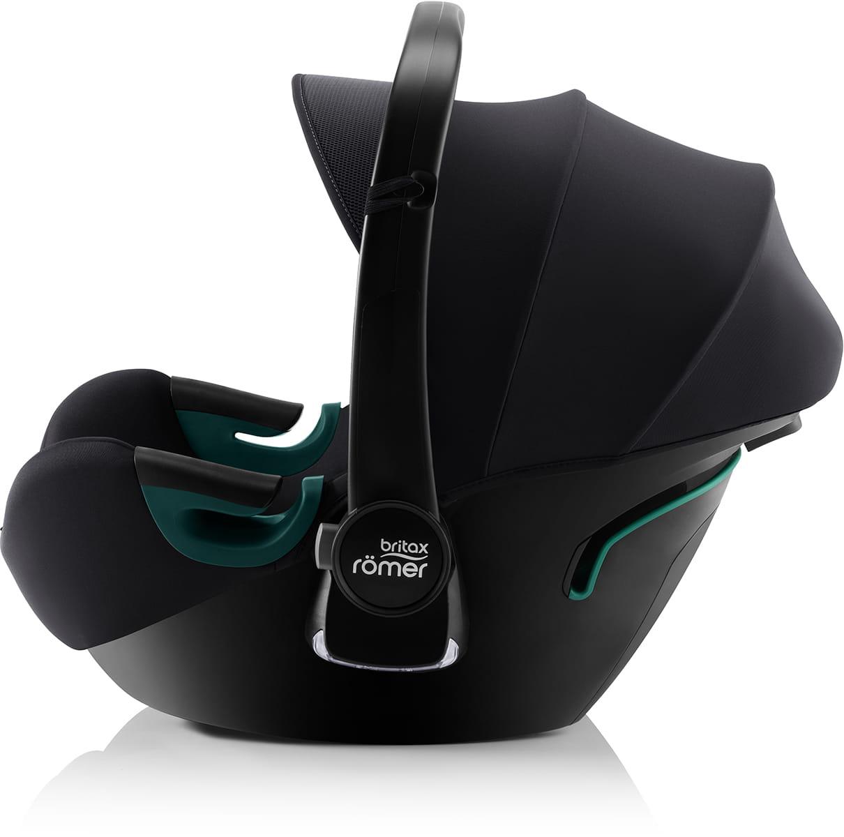 Britax Römer automobilinė kėdutė BABY-SAFE iSENSE, spalva: tamsiai pilka aprašymas - Prekės nuotrauka