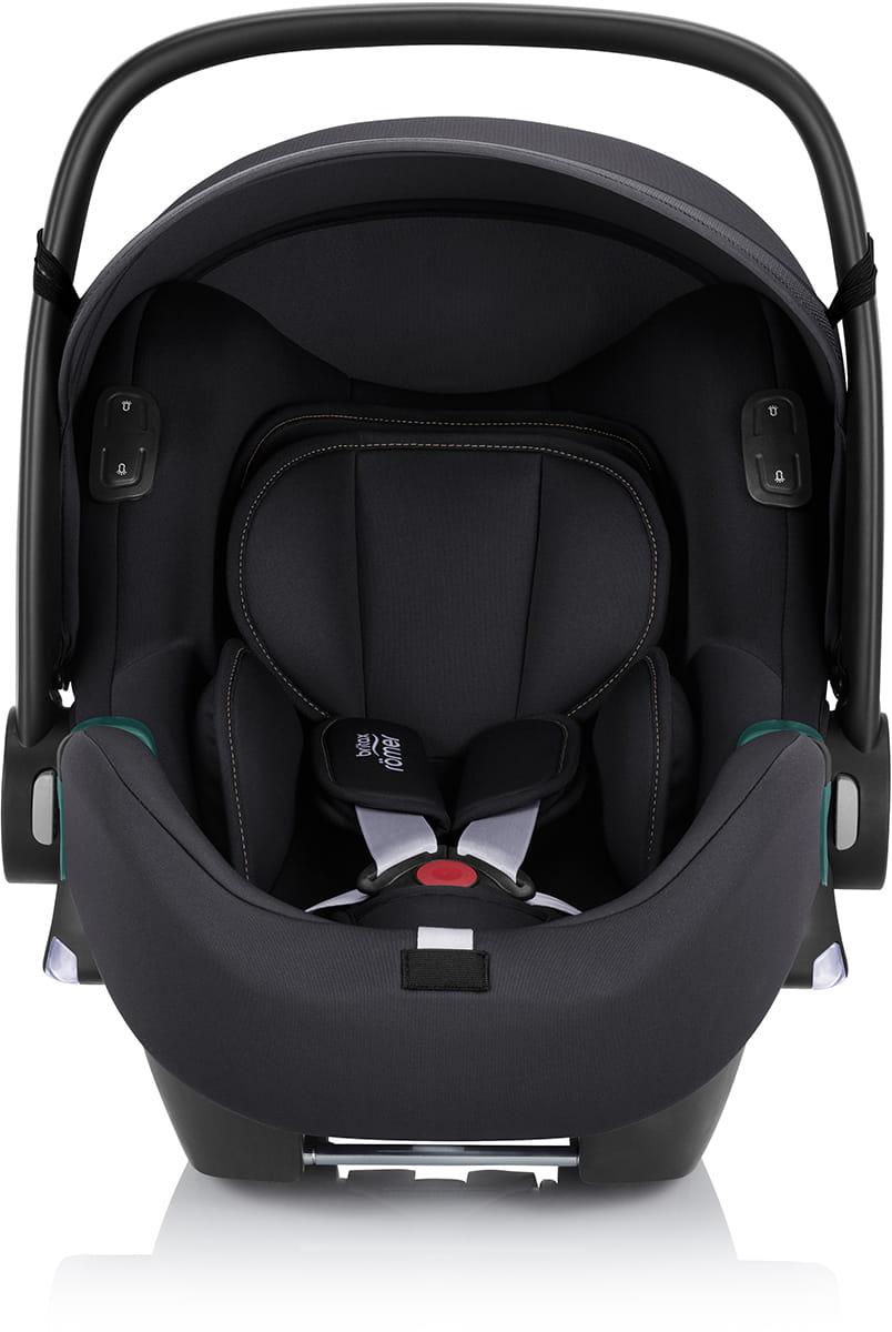Britax Römer automobilinė kėdutė BABY-SAFE iSENSE, spalva: tamsiai pilka