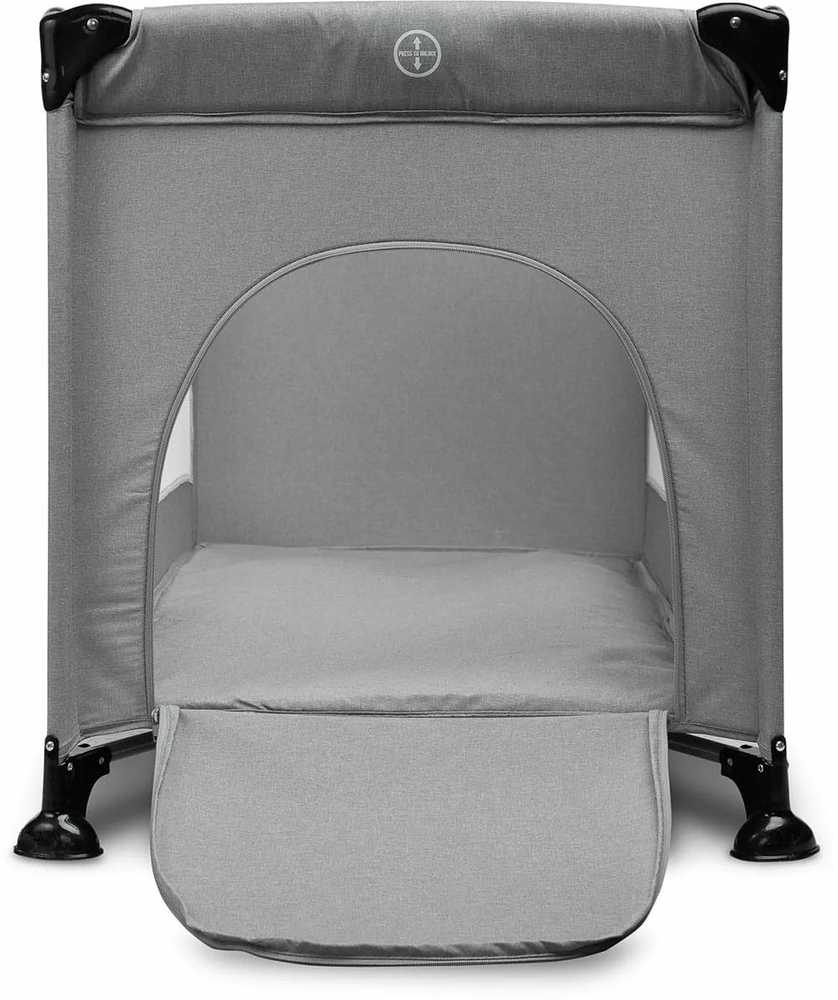Kelioninė lovytė CARETERO Basic pilka