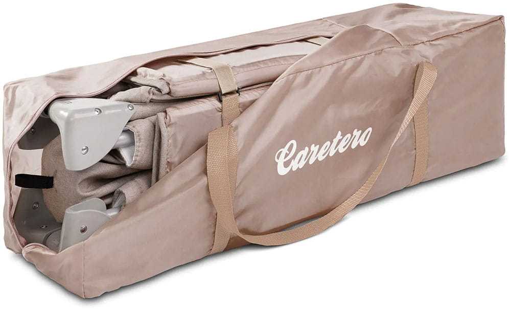 Kelioninė lovelė CARETERO Basic Plus smėlio spalvos