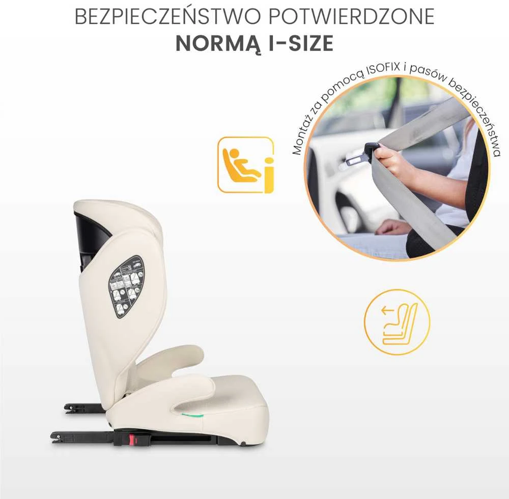 Caretero BREEZY FIX kėdutė su ISOFIX jungtimis
