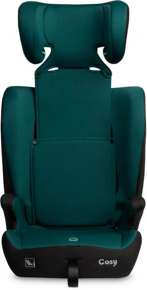Caretero Cozy - autokėdutė 76-150 cm | žalsvai mėlyna