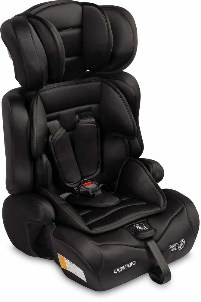 Automobilinė kėdutė Caretero Falcon i-Size, 76-150 cm, Juoda