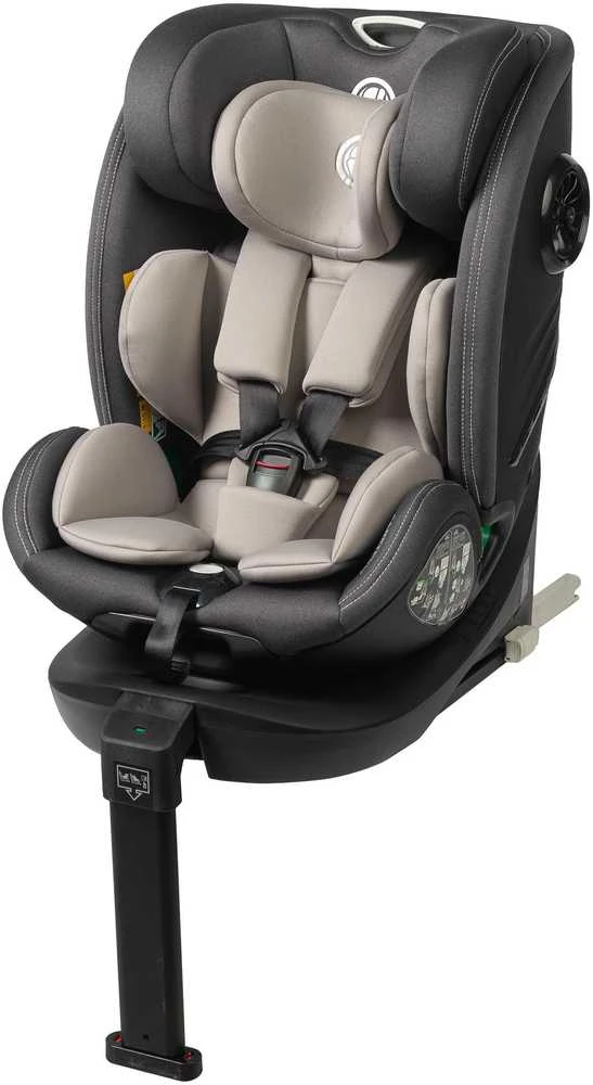 Caretero Automobilinė kėdutė FORTIS I-SIZE, 40-150cm, Pilkas