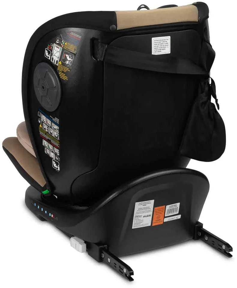 Caretero Mokki I-Size kėdutė - galinė dalis su ISOFIX