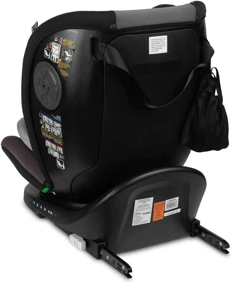 Caretero Mokki I-Size nugarine dalis su ISOFIX jungtimis