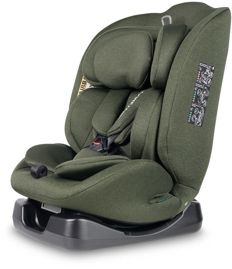 Vaiku Baze Autokėdute Caretero Mundi I-size 0-36 kg., Žalias