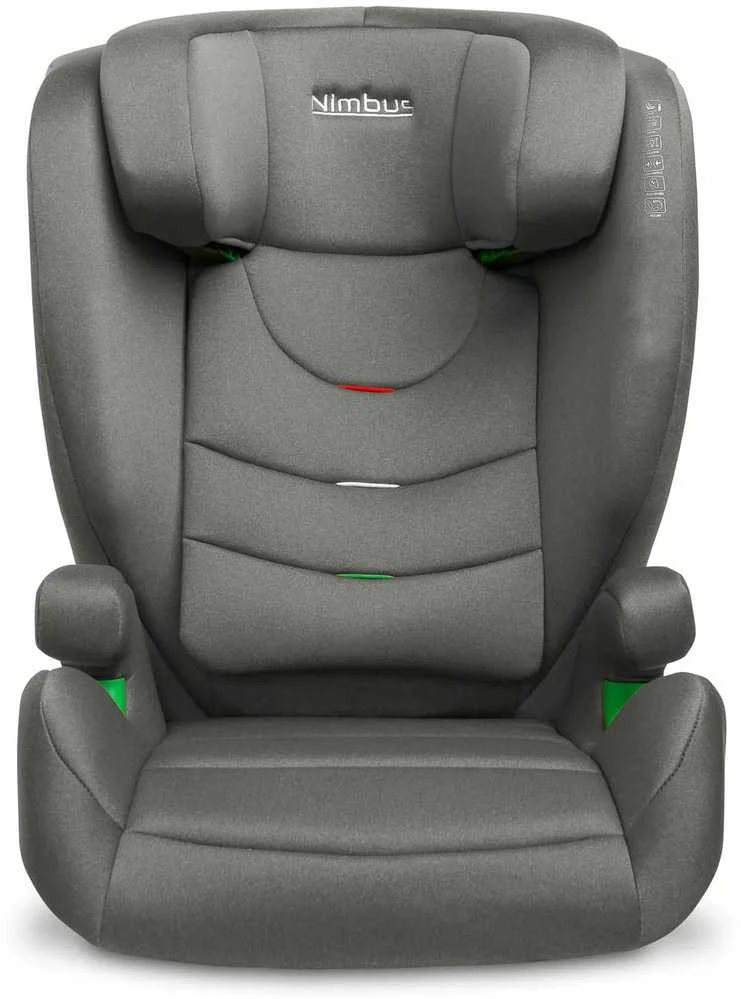 Caretero Nimbus pilka automobilinė kėdutė priekinis vaizdas