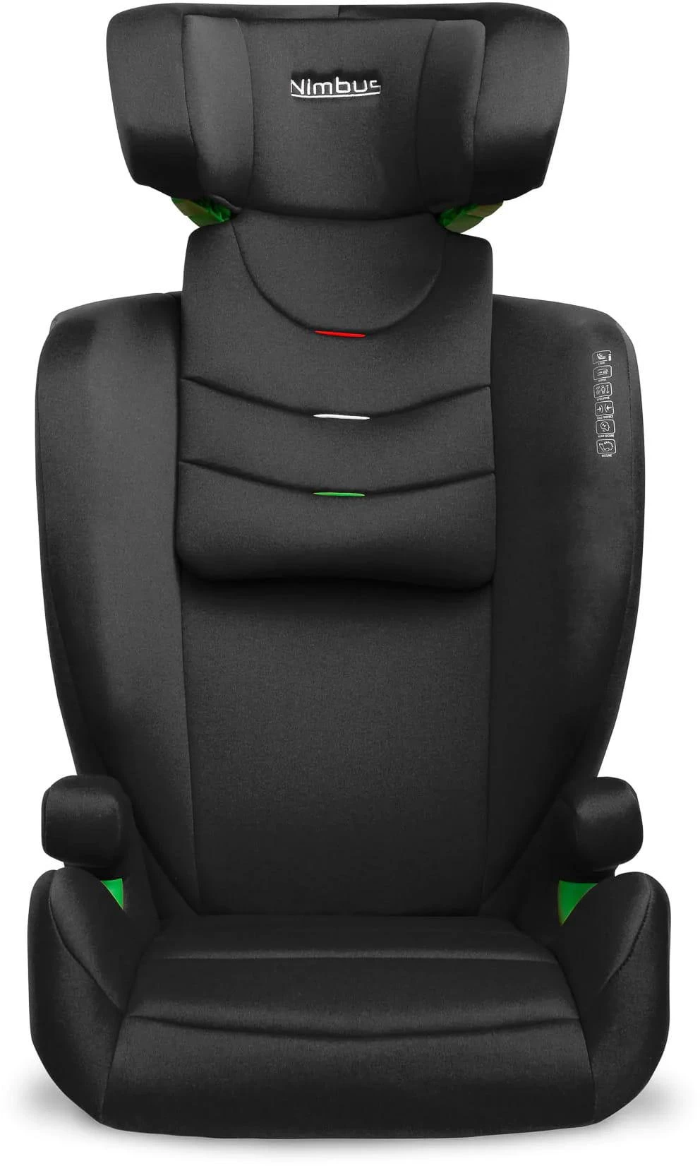 Caretero Automobilinė kėdutė NIMBUS I-Size, 100-150cm, Juodas