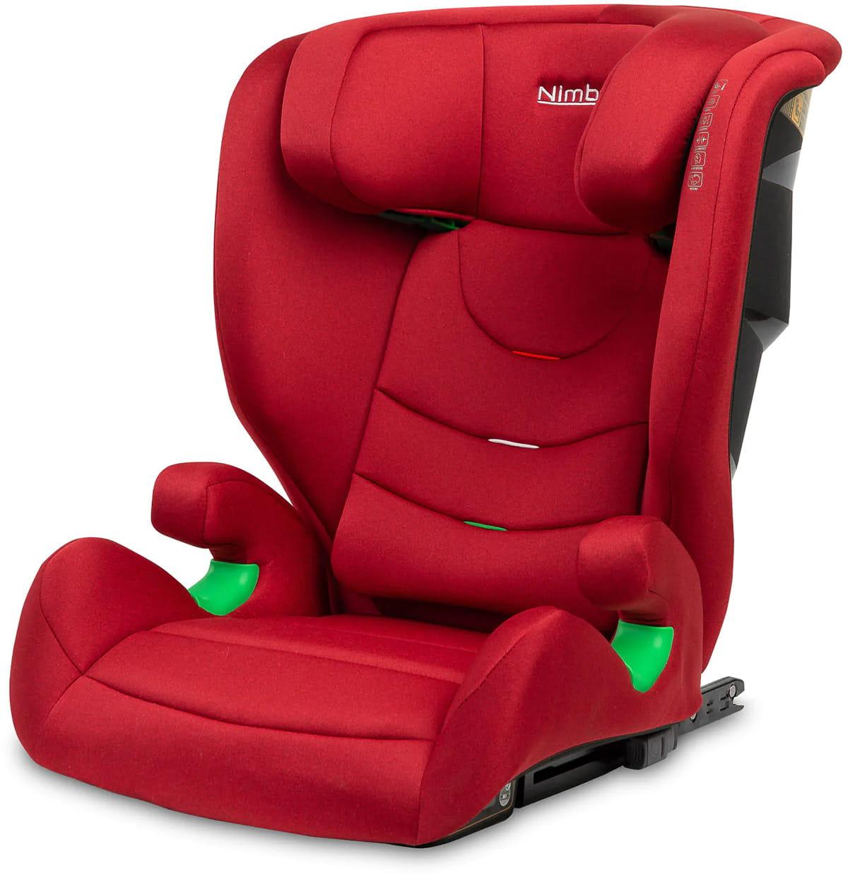 Caretero Nimbus - fotelik automobilinis i-Size, ~15-36 kg | Raudona