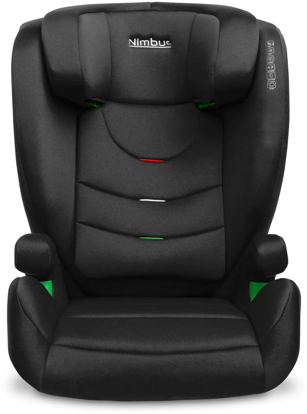 Caretero Automobilinė kėdutė NIMBUS I-Size, 100-150cm, Juodas