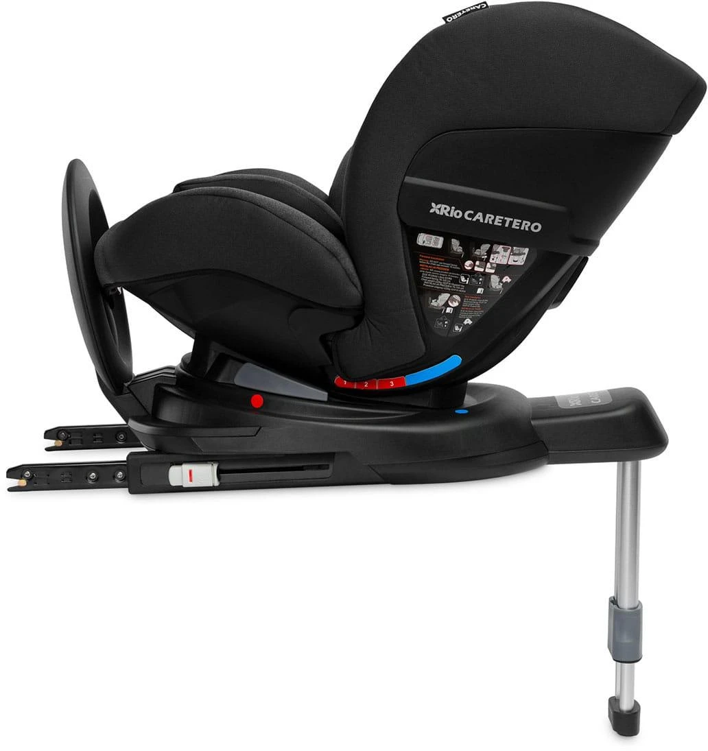 Automobilinė kėdutė Caretero Rio (40-105cm) 0-22 kg, juoda