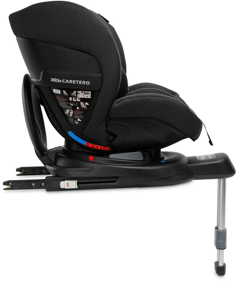 Automobilinė kėdutė Caretero Rio (40-105cm) 0-22 kg, juoda