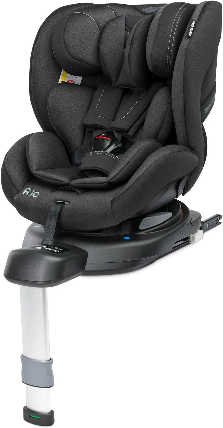 Automobilinė kėdutė Caretero Rio (40-105cm) 0-22 kg, juoda