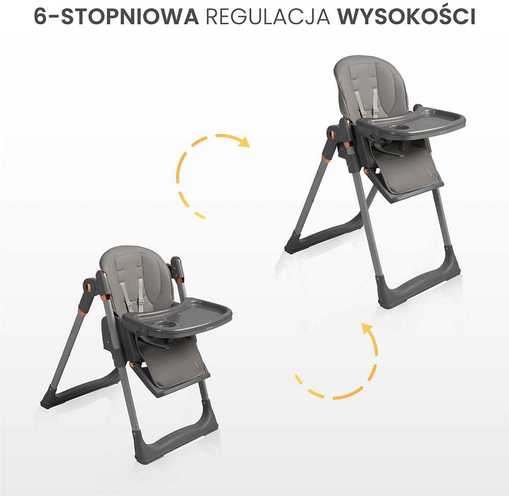 Caretero SULANKSTAMAS KOMPAKTINĖS ŠĖTINIMO KĖDĖS 6 PAŽYMĖJIMAS