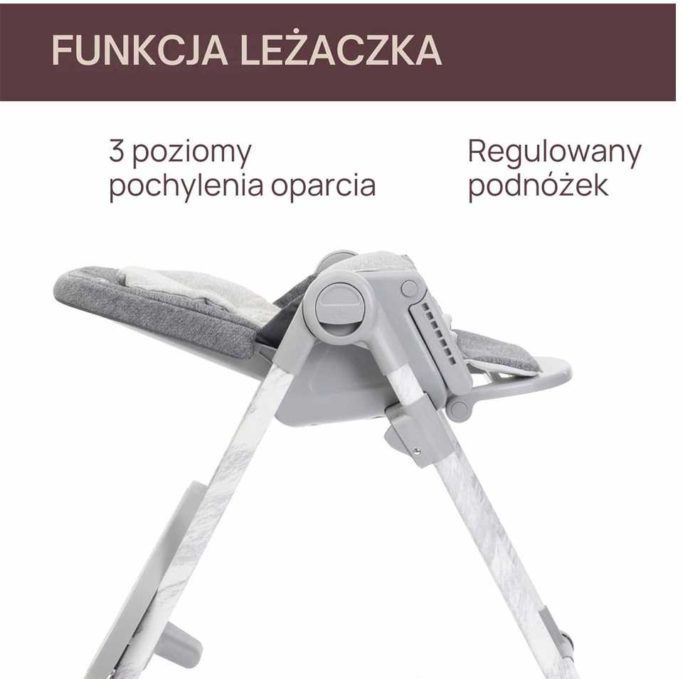 Chicco Polly Armonia STEEL – maitinimo kėdutė