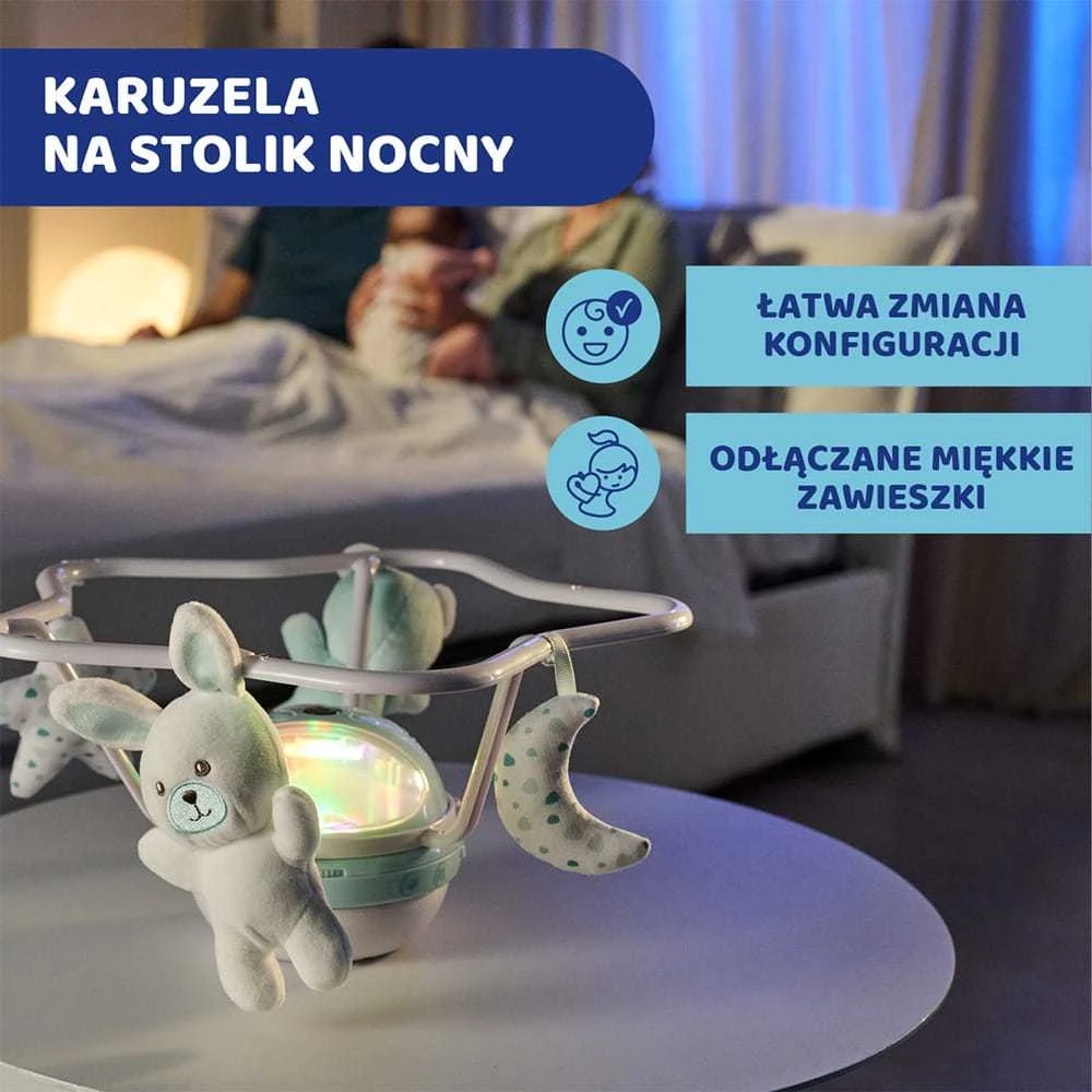 Chicco First Dreams Rainbow 3w1 mėlyna