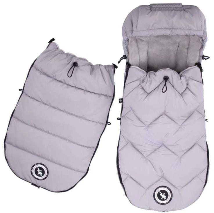 Cottonmoose Arctic - 2in1 rudens/žiemos miegmaišis | Pilka