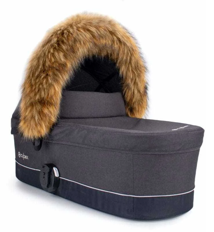 Cottonmoose Foxy - universali apykaklė/kailis vežimėlio gaubtui | Gintaras