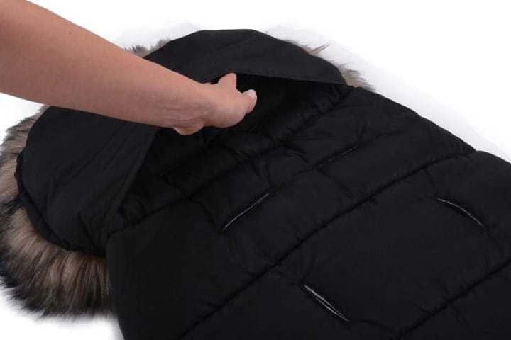 Cottonmoose Moose Shine 651 - šiltas miegmaišis vežimėliui ir automobilinei kėdutei | sidabras