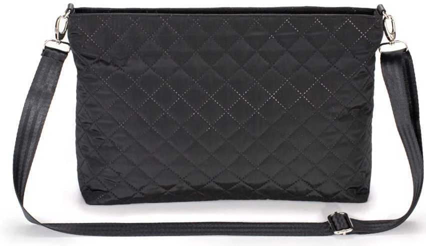 Cottonmoose Quickbag - praktiškas vežimėlio krepšys ir organizatorius 2in1 | Juoda