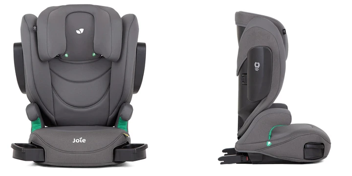 Automobilinė kėdutė Joie iTrillo FX, 100–150 cm, Pilka aprašymas - Prekės nuotrauka