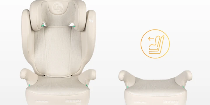 Caretero Breezy - fotelik automobilinis 100-150 cm 2w1 su funkcija boostera | Pilkas aprašymas - Prekės nuotrauka Caretero Breezy - fotelik automobilinis 100-150 cm 2w1 su funkcija boostera | Pilkas aprašymas - Prekės nuotrauka