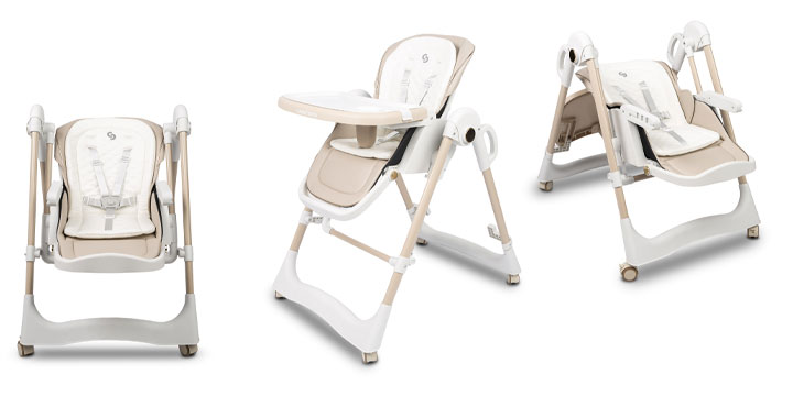Caretero MAITINIMO KĖDĖ NESTO BEIGE aprašymas - Prekės nuotrauka Caretero MAITINIMO KĖDĖ NESTO BEIGE aprašymas - Prekės nuotrauka