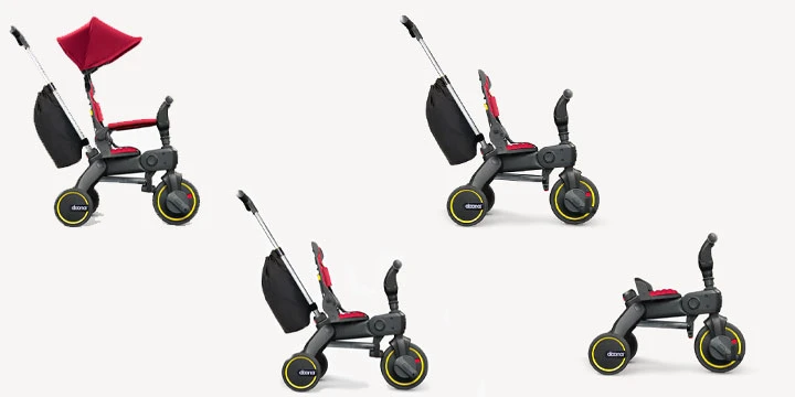 Doona Liki Trike S3 5in1 - sulankstomas triratis | Tamsiai mėlynas aprašymas - Prekės nuotrauka Doona Liki Trike S3 5in1 - sulankstomas triratis | Tamsiai mėlynas aprašymas - Prekės nuotrauka