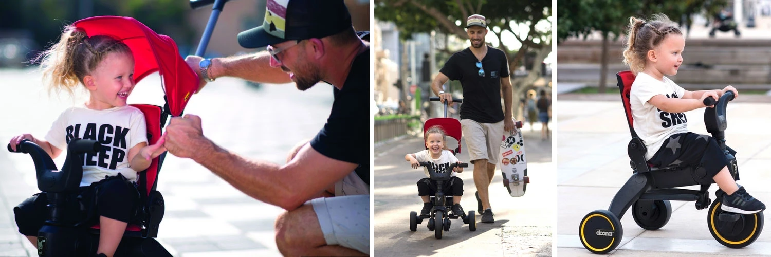 Doona Liki Trike S3 5in1 - sulankstomas triratis | Tamsiai mėlynas aprašymas - Prekės nuotrauka Doona Liki Trike S3 5in1 - sulankstomas triratis | Tamsiai mėlynas aprašymas - Prekės nuotrauka