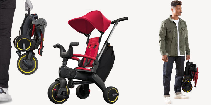 Doona Liki Trike S3 5w1 - składany rowerek trójkołowy | Forest Pilkas aprašymas - Prekės nuotrauka Doona Liki Trike S3 5w1 - składany rowerek trójkołowy | Forest Pilkas aprašymas - Prekės nuotrauka