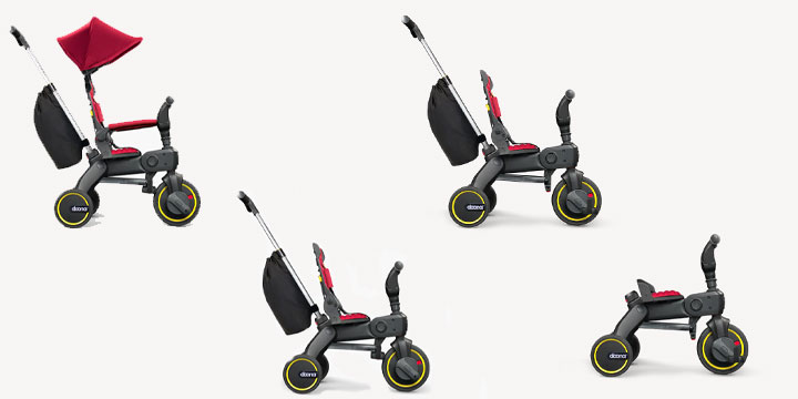 Doona Liki Trike S3 5w1 - składany rowerek trójkołowy | Forest Pilkas aprašymas - Prekės nuotrauka Doona Liki Trike S3 5w1 - składany rowerek trójkołowy | Forest Pilkas aprašymas - Prekės nuotrauka