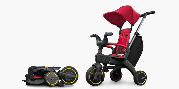 Doona Liki Trike S3 5-in-1 - Sulankstomas triratis | Rožinis aprašymas - Prekės nuotrauka Doona Liki Trike S3 5-in-1 - Sulankstomas triratis | Rožinis aprašymas - Prekės nuotrauka