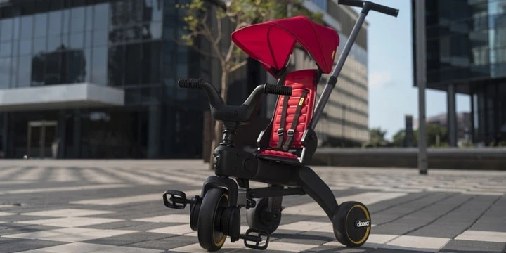 Doona Liki Trike S3 5-in-1 - Sulankstomas triratis | Rožinis aprašymas - Prekės nuotrauka Doona Liki Trike S3 5-in-1 - Sulankstomas triratis | Rožinis aprašymas - Prekės nuotrauka