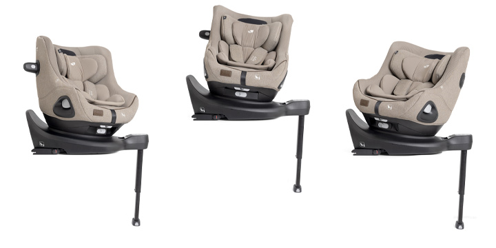 Joie i-Harbour PRO - sukamasis fotelik automobilinis 3w1, 40-105 cm | Signature Evergreen Mesh aprašymas - Prekės nuotrauka
