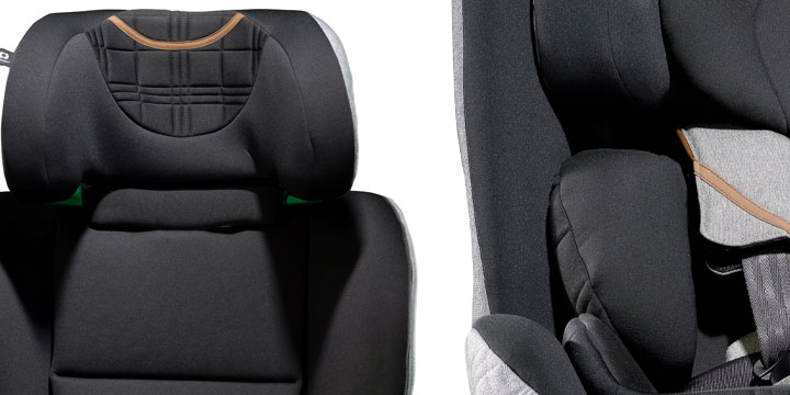 Joie i-Spin XL - sukamasis fotelik automobilinis 40-150 cm ~0-36 kg | Signature Sandstone aprašymas - Prekės nuotrauka