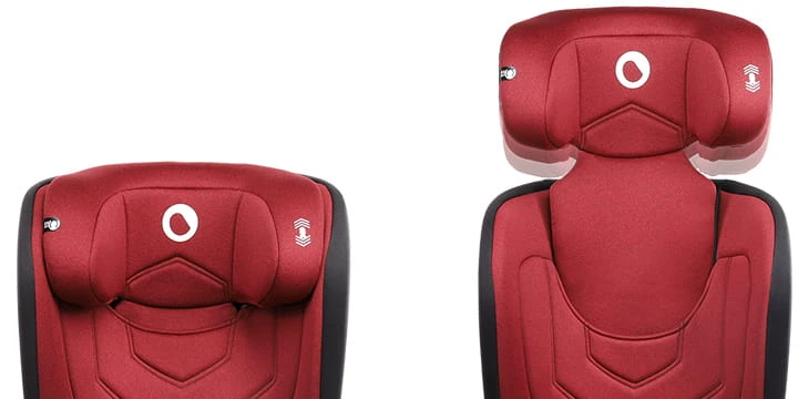 Automobilinė kėdutė Lionelo Neal Raudona Burgundy, 15-36kg aprašymas - Prekės nuotrauka